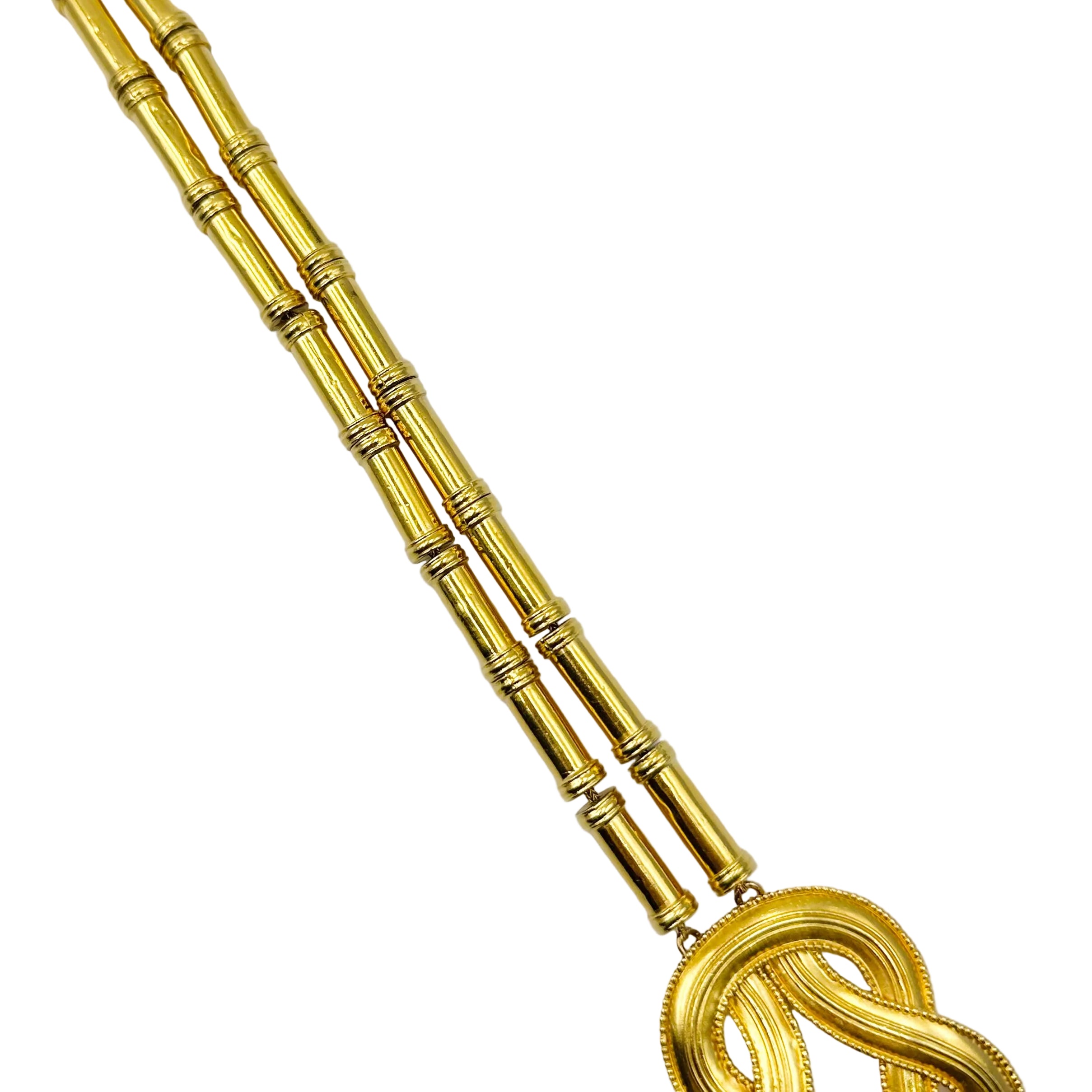 LALAOUNIS Long Necklace in Yellow gold