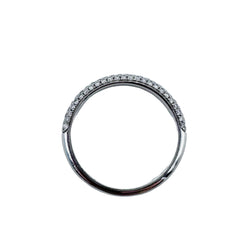MESSIKA "Joy" Wedding Band in White Gold and Diamonds