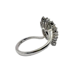 White Gold and Diamond Ring