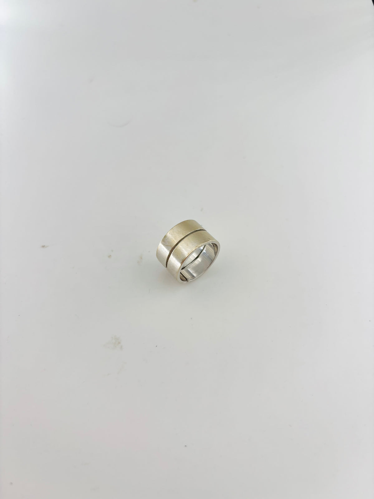 DINH VAN "Seventies" GM Band Ring in White Gold