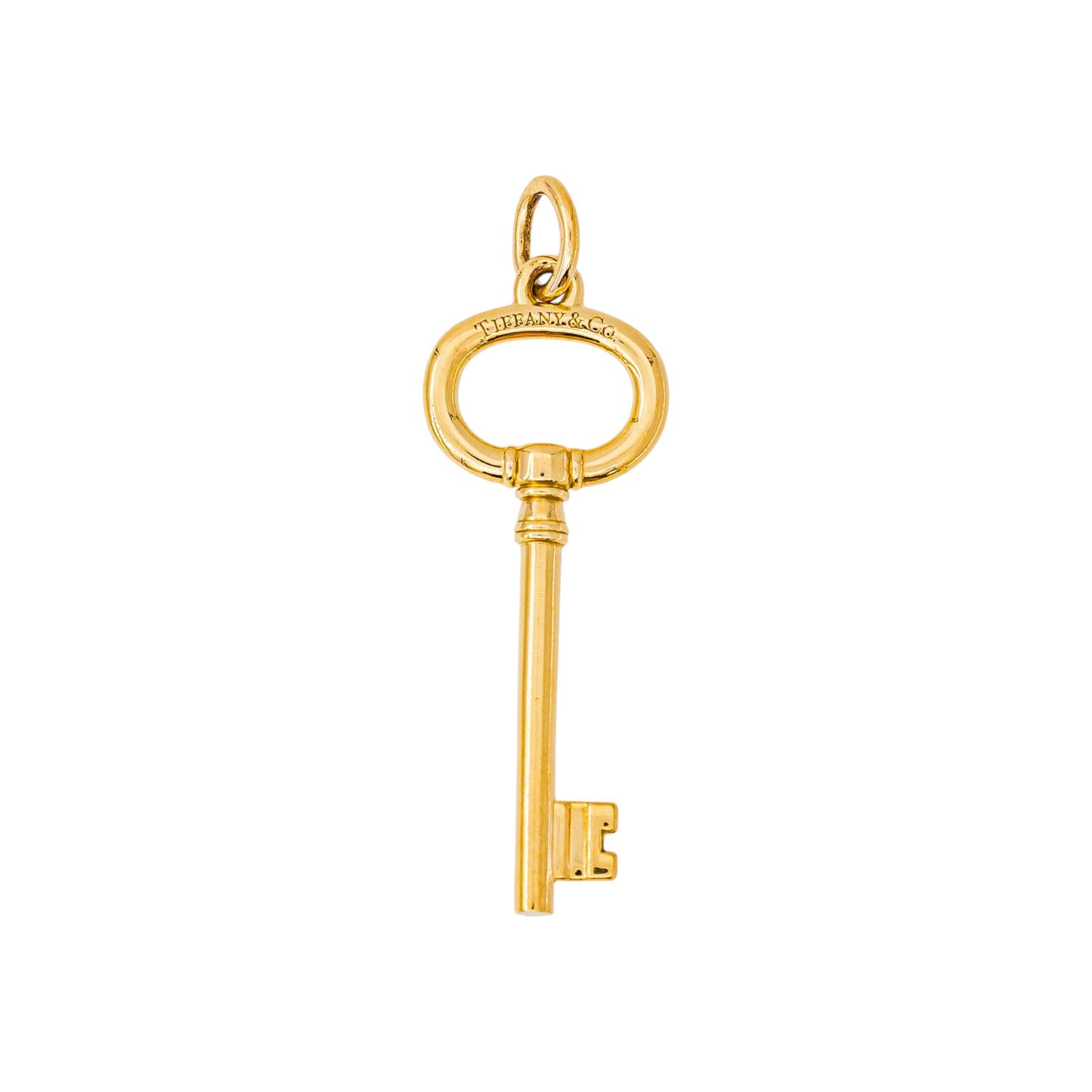 Tiffany & Co Pendentif Clé Or jaune