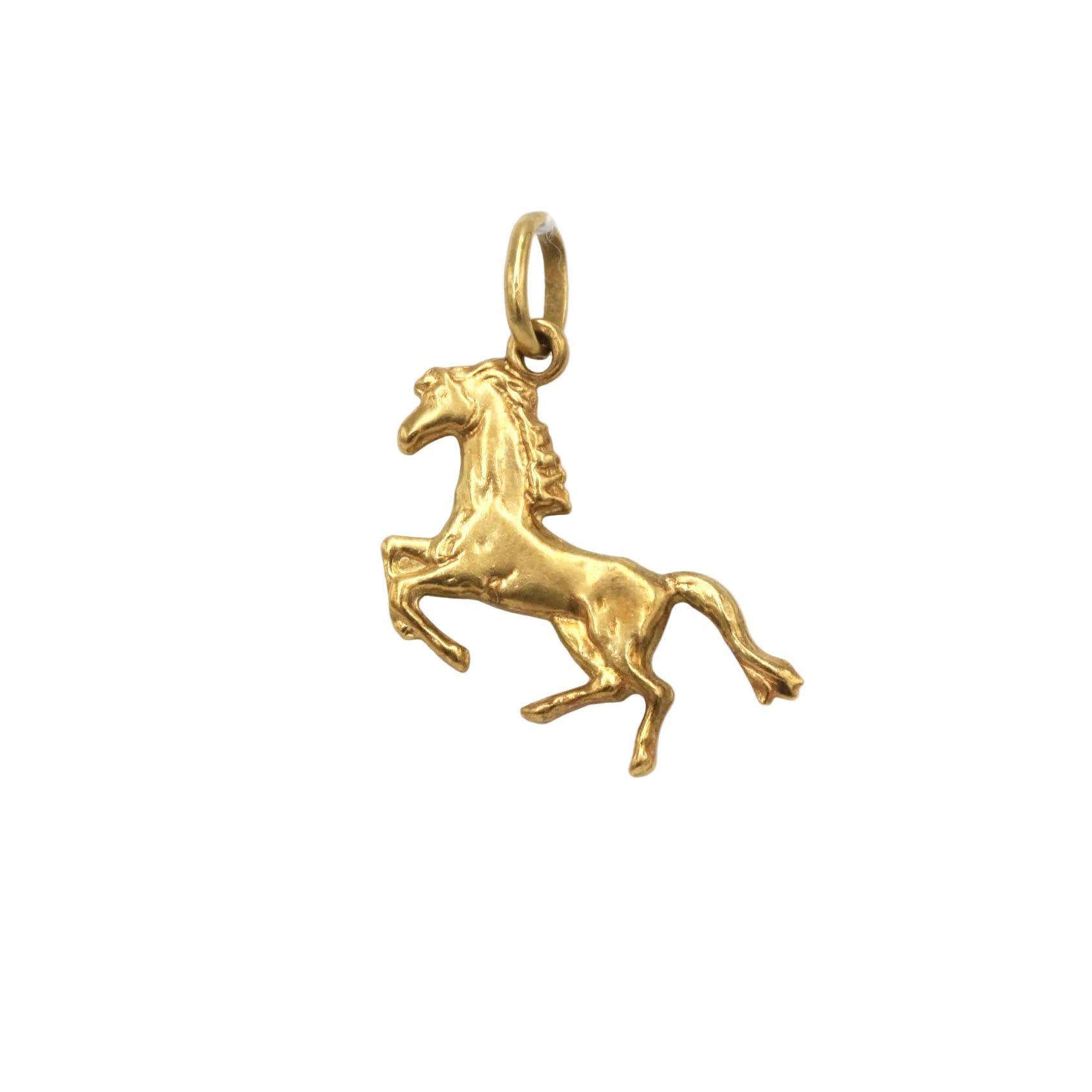Yellow gold pendant