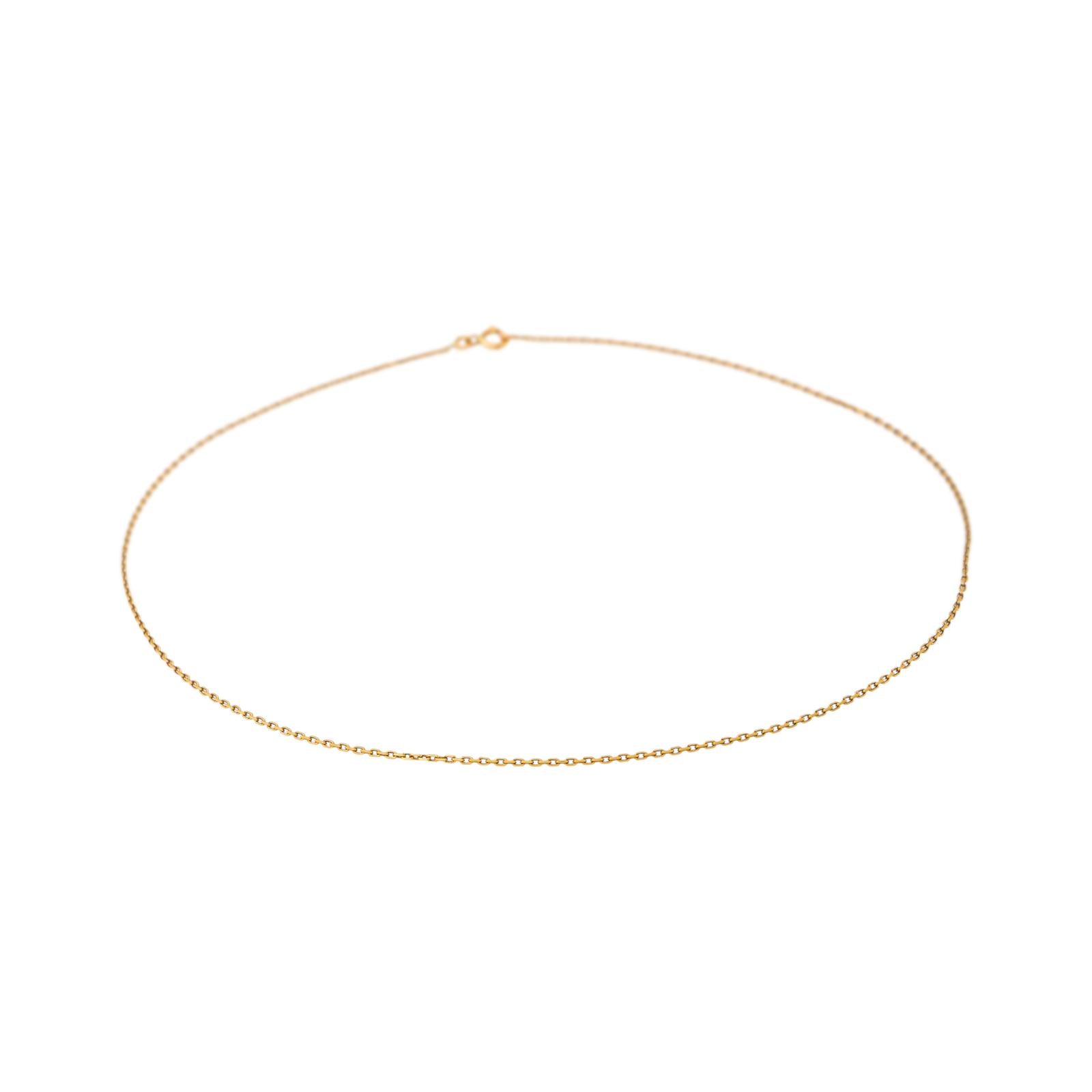 Yellow Gold Forçat Link Necklace