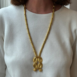 LALAOUNIS Long Necklace in Yellow gold