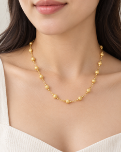 Yellow Gold Chain Necklace