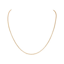Rose Gold Forçat Link Necklace