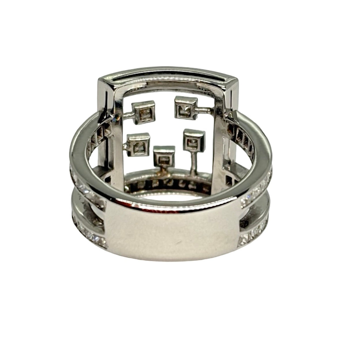 White Gold and Diamond Ring