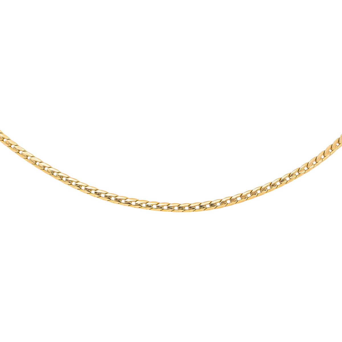 Collier Maille Gourmette Or jaune