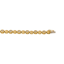 Yellow Gold Diamond Necklace