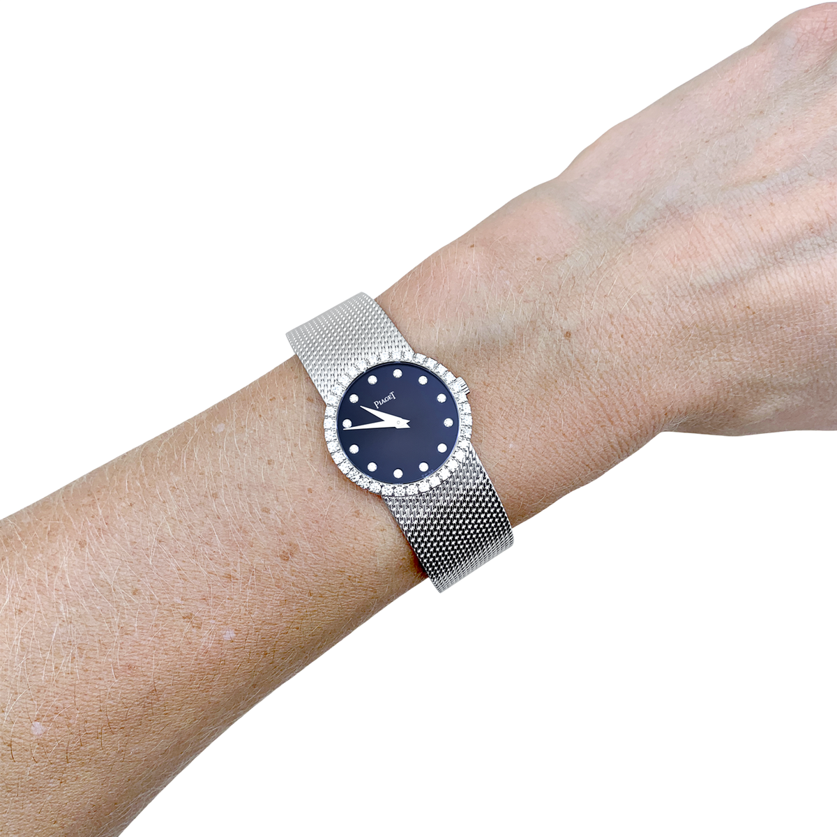 PIAGET watch in white gold and diamonds