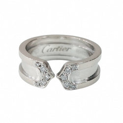 CARTIER "C2" Bangle in white gold and diamonds