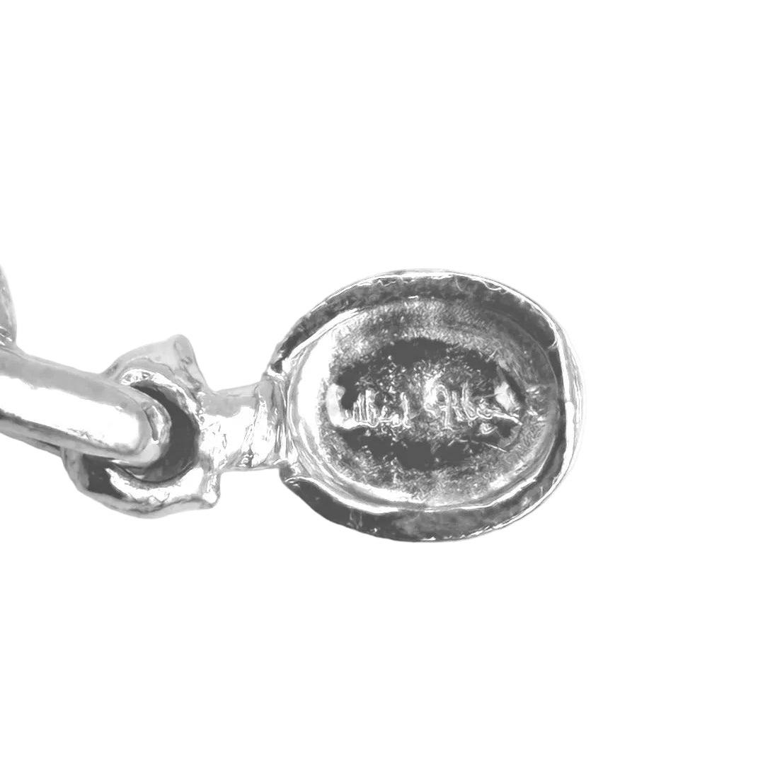 Long necklace GILBERT ALBERT in Silver