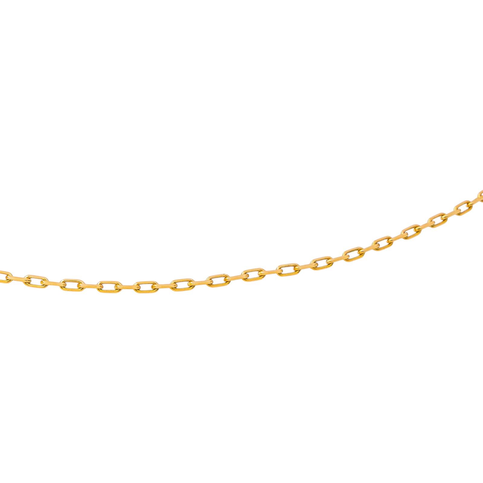 Yellow Gold Forçat Link Necklace