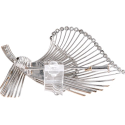 White Gold and Diamond Brooch
