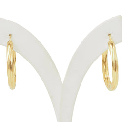 Boucles d'oreilles Créoles en or jaune