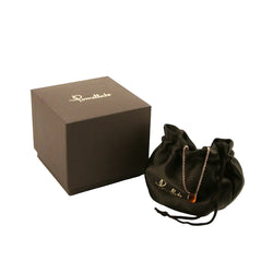 Collier Pendentif POMELLATO "Nudo" en or blanc, or rose et citrine