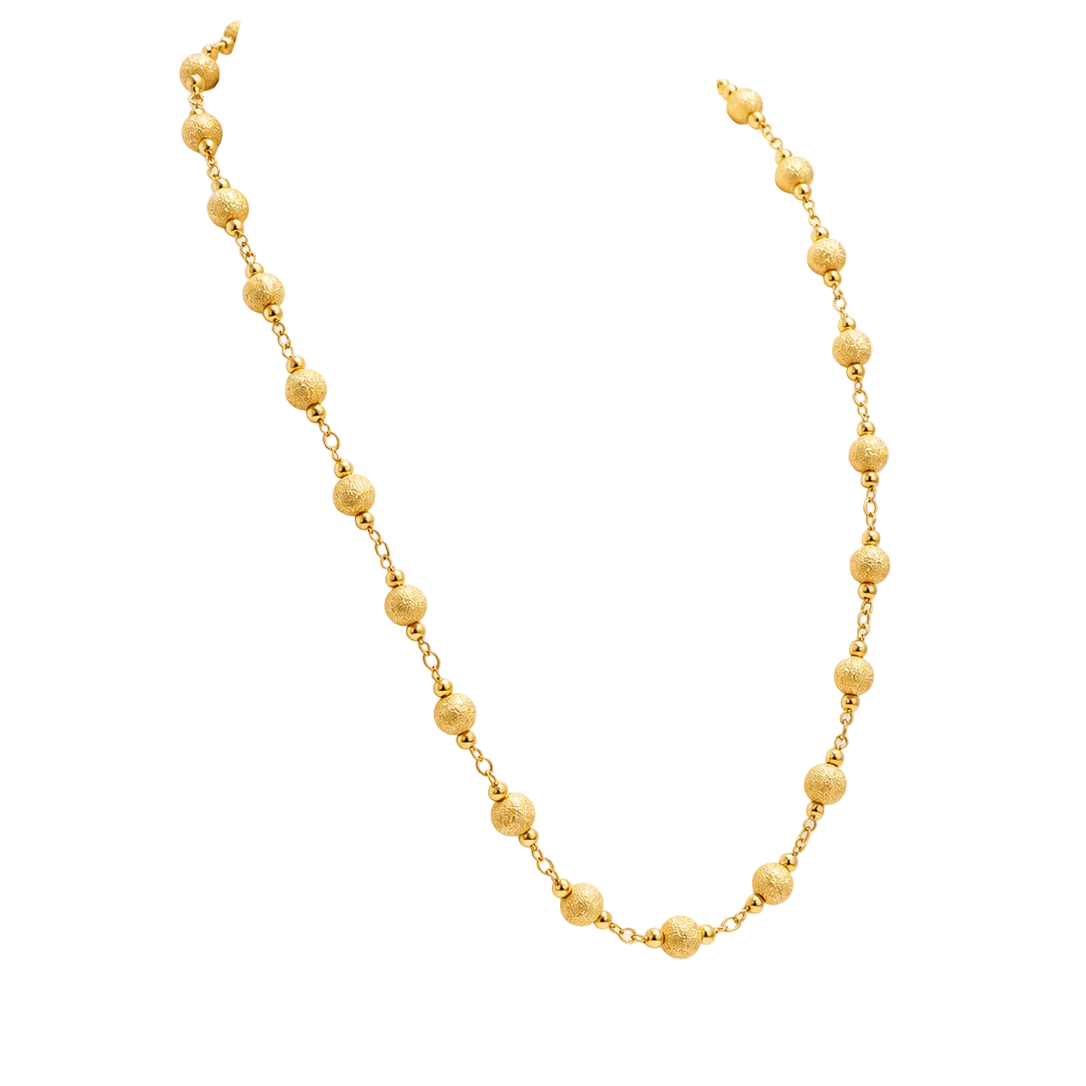 Yellow Gold Chain Necklace