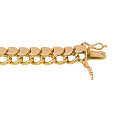 Rose gold Half-Moon Link Bracelet