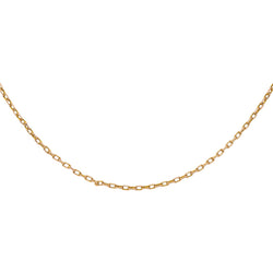 Rose Gold Forçat Link Necklace