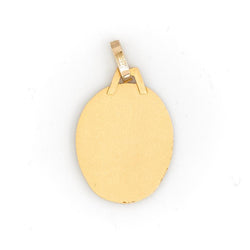 Yellow Gold Religious Pendant