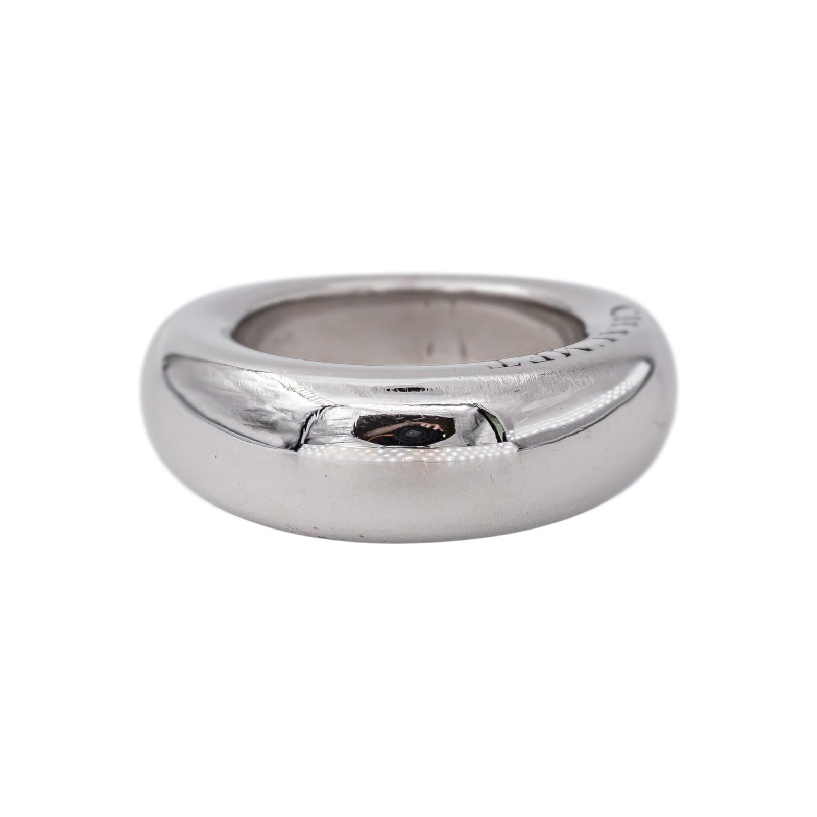 Chaumet Bague Jonc  Or blanc