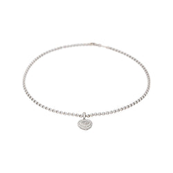 Chopard Happy Diamonds Necklace in White gold with Diamonds