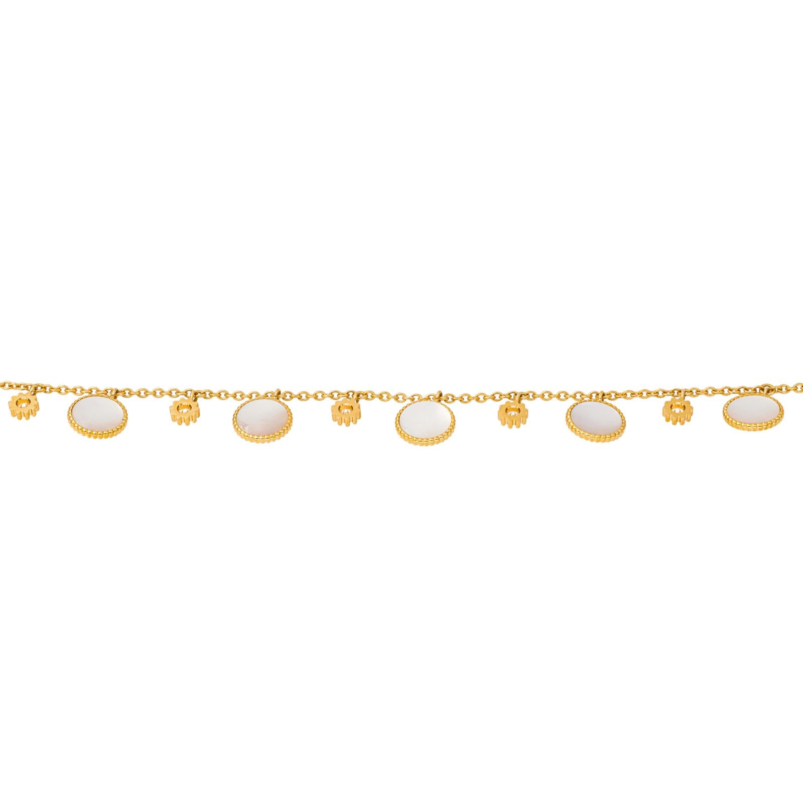 Dior "Rose des vents" Bracelet in Yellow gold with Diamonds