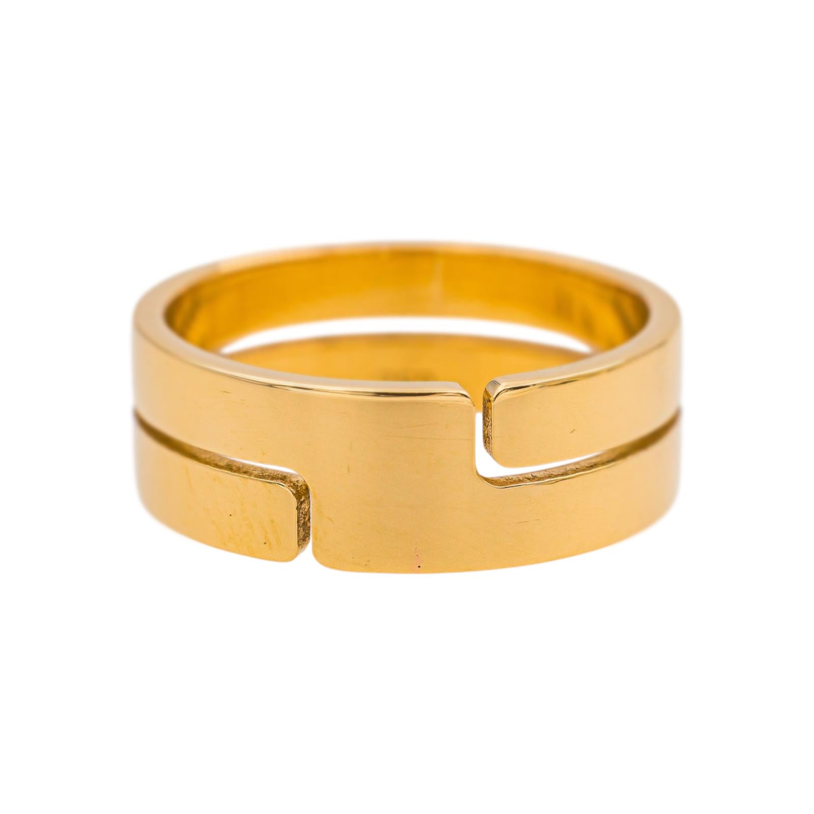 Dinh Van Bague  Jonc Seventies Or jaune