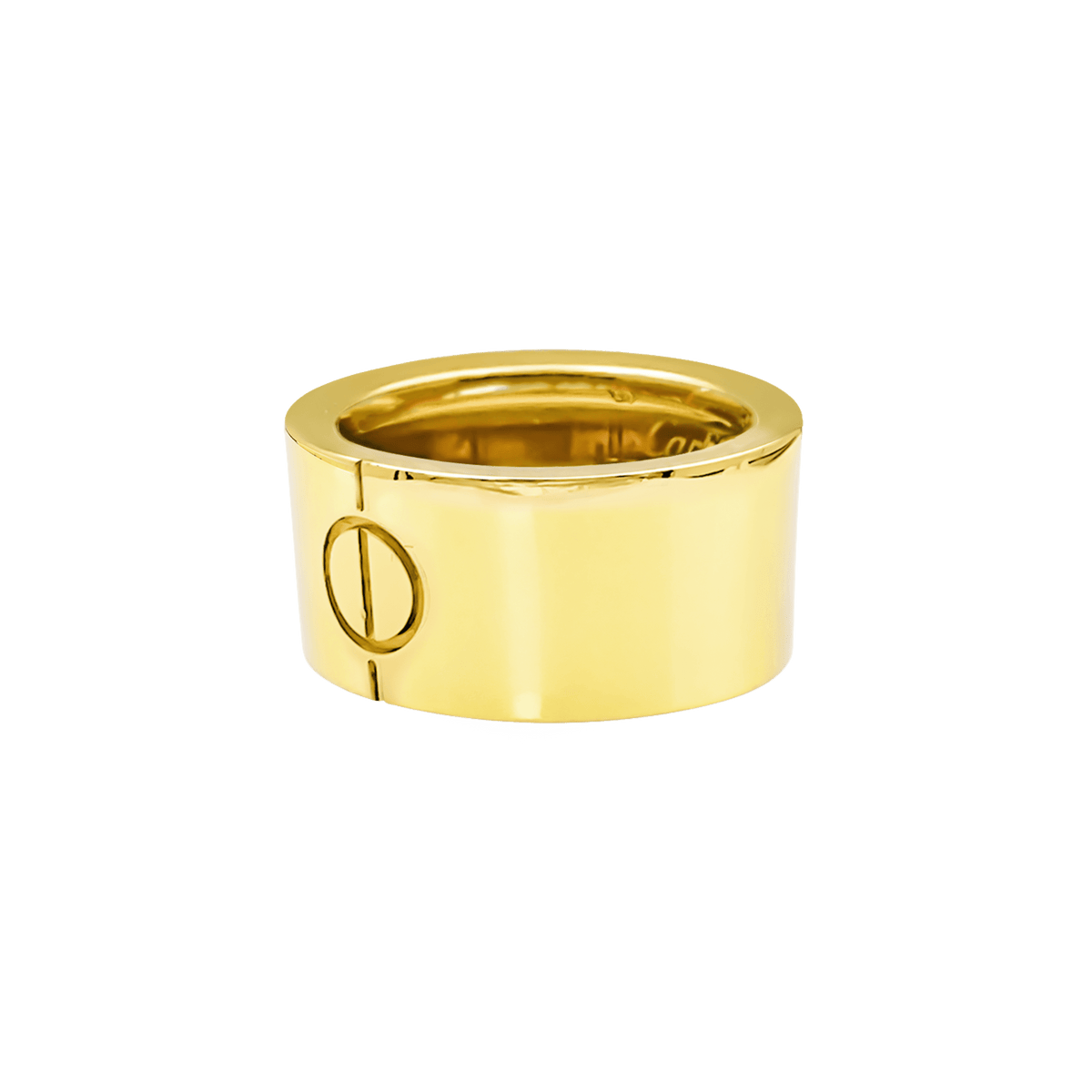 CARTIER "Love" GM Band Ring in Yellow gold