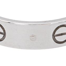 Cartier Love Ring White Gold
