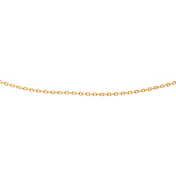Collier Maille forçat Or rose