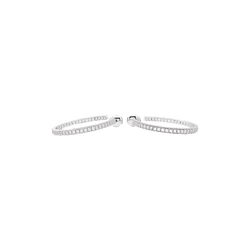 Earrings Cartier, white gold and diamonds.