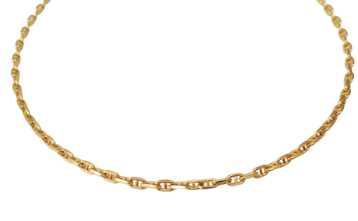 Yellow Gold Chain Necklace