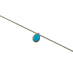 BOUCHERON "Serpent Bohème" Pendant Necklace in yellow gold and turquoise