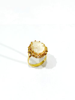 Rose gold Cameo Ring