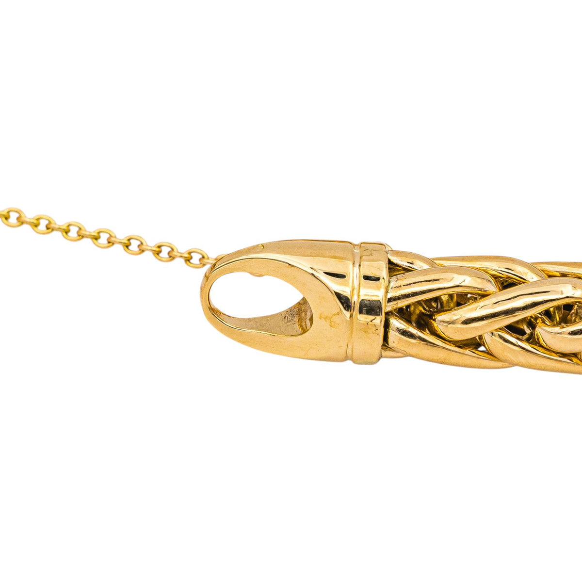 Bracelet Palm tree Link Yellow gold