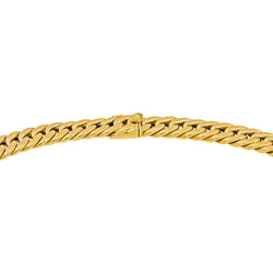 Link Curb chain necklace Yellow gold