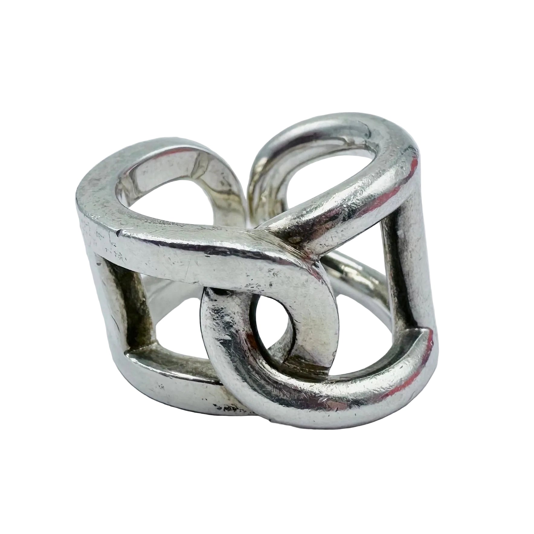 HERMÈS "Cythère" Ring in Silver