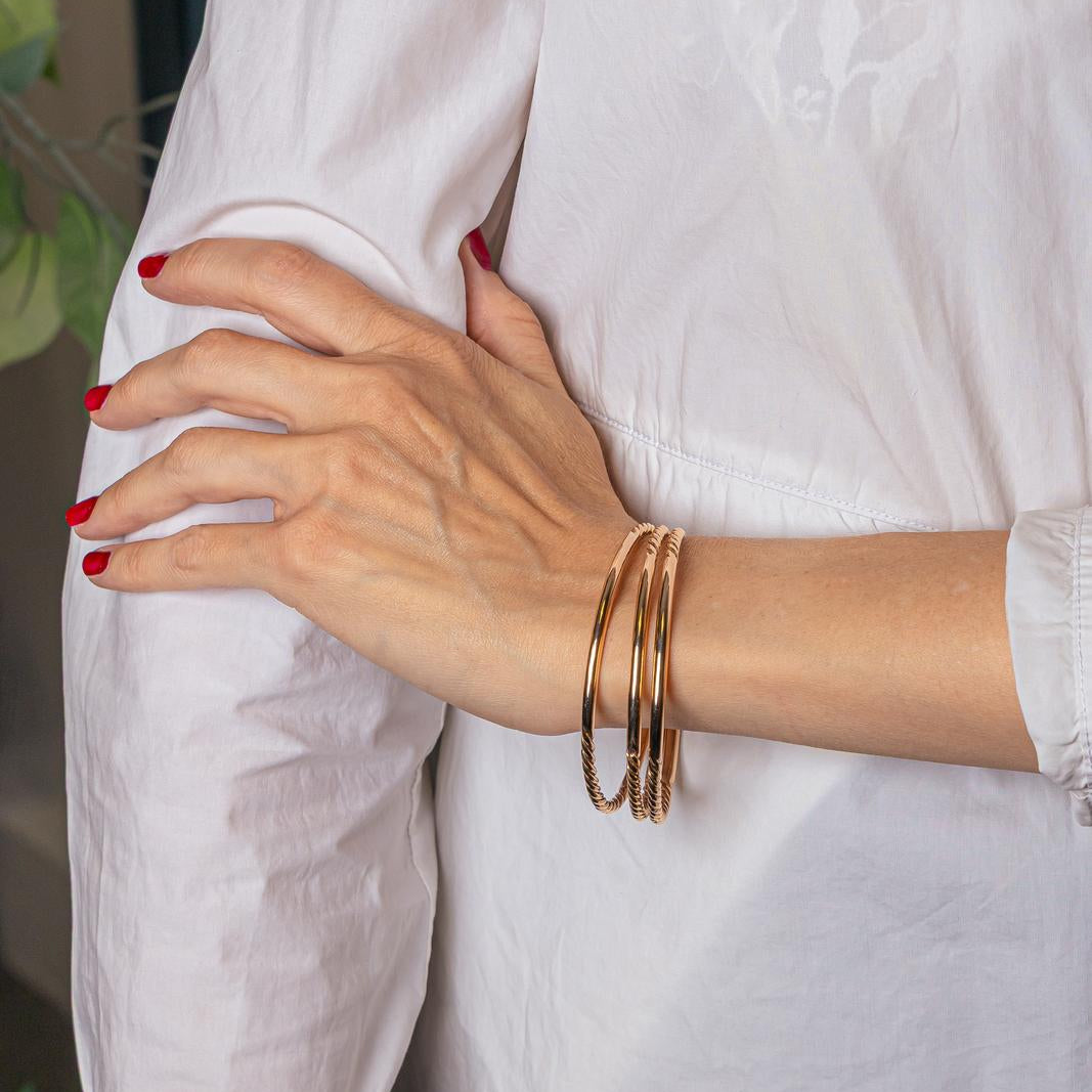 Rose gold Bangle Bracelet