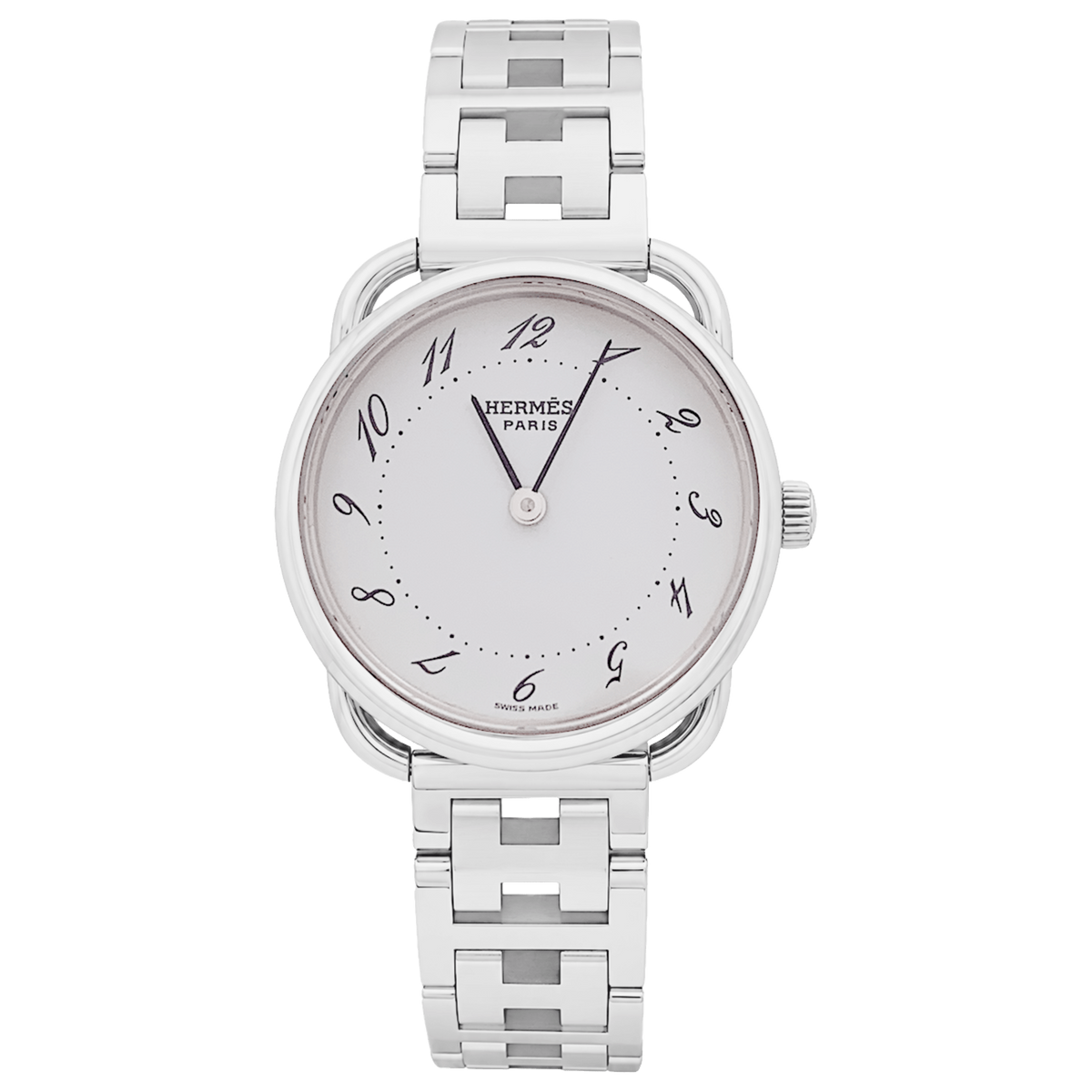 Montre HERMÈS Arceau PM en acier