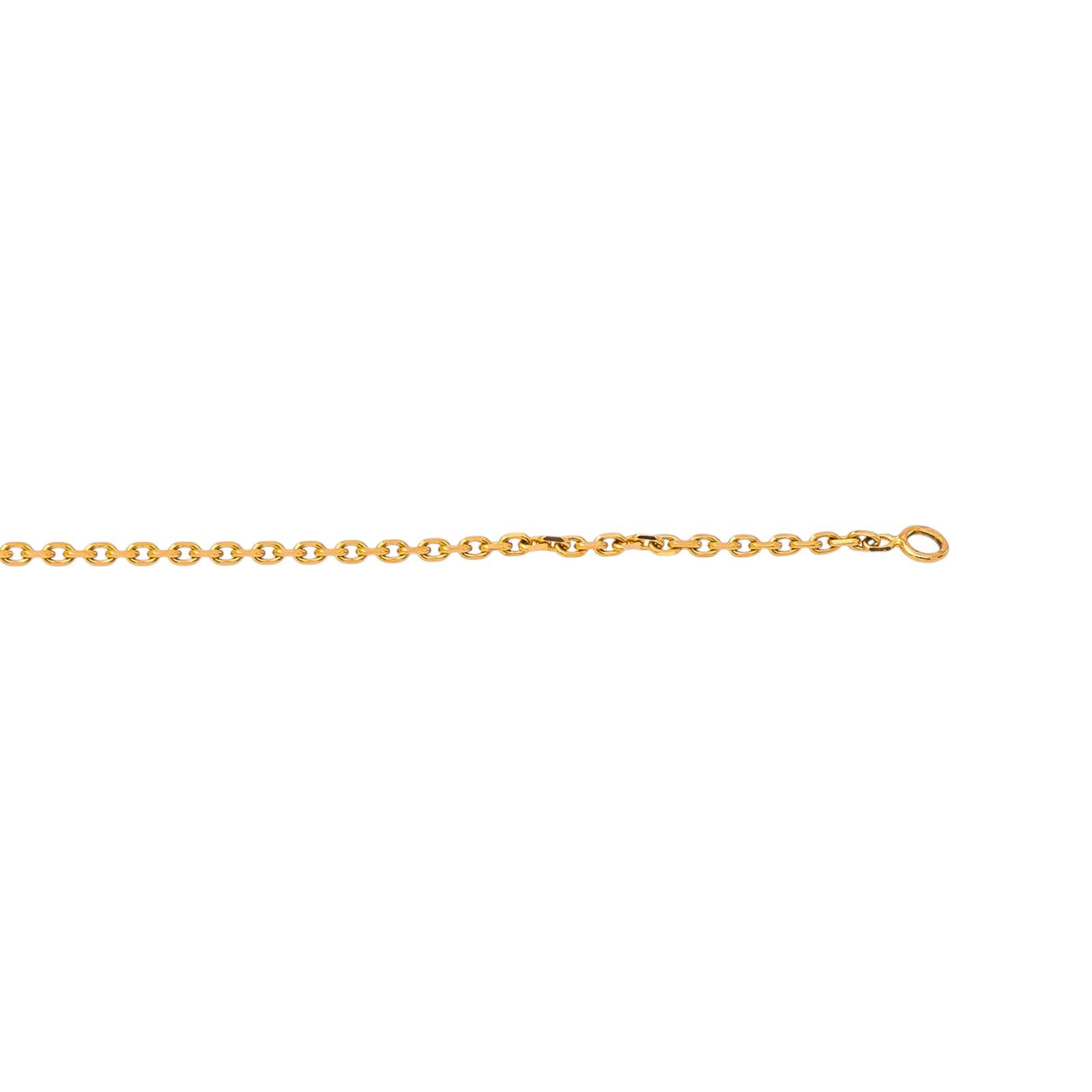 Yellow Gold Forçat Link Necklace