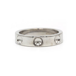 Louis VUITTON "Empreinte" Ring in White Gold