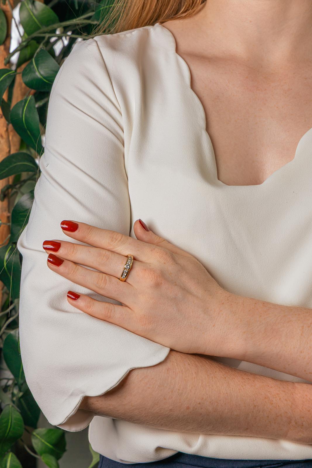Yellow Gold Diamond Ring