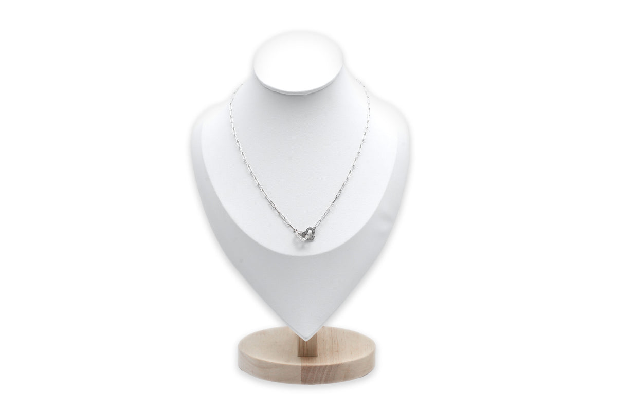 Collier Pendentif DINH VAN en or blanc et diamants