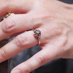 Platinum and Diamond Solitaire Ring