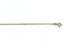 Yellow gold Forçat-link chain