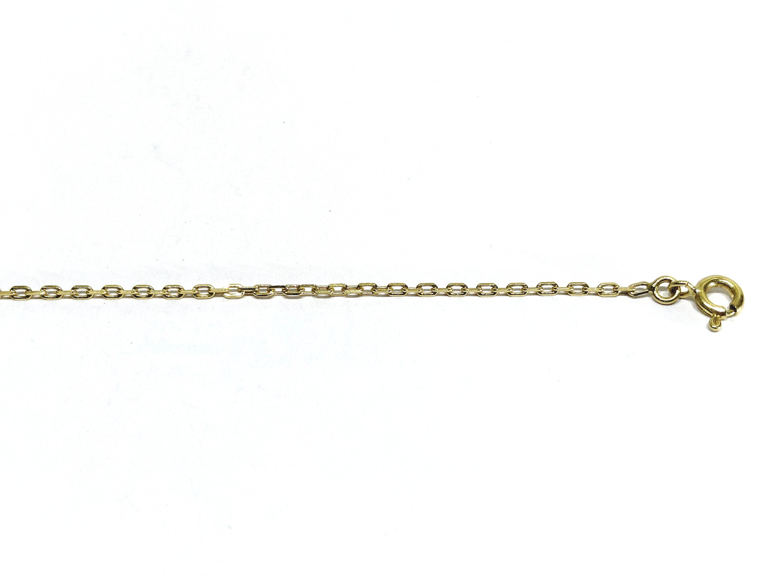 Yellow gold Forçat-link chain