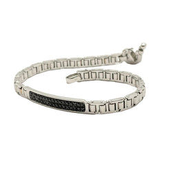 BARAKA Collection Bracelet in White Gold and Diamonds