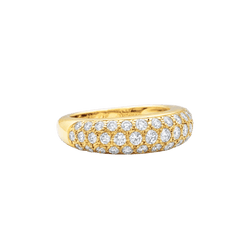 Ring Cartier, "Mimi", yellow gold, diamonds.