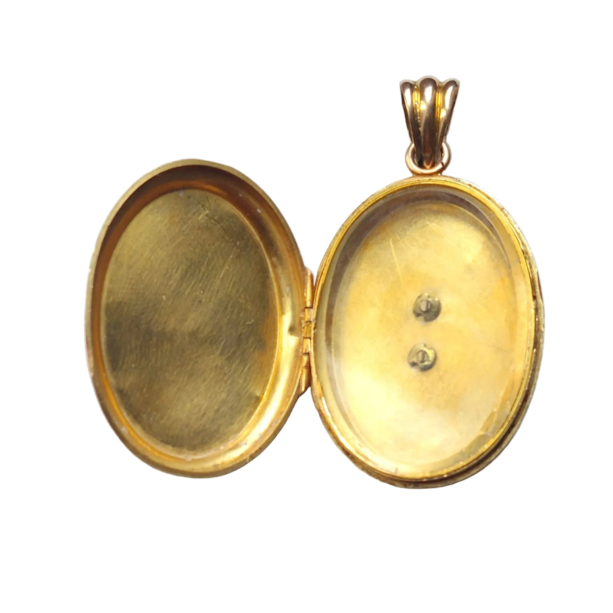 Yellow Gold and Pearl Pendant